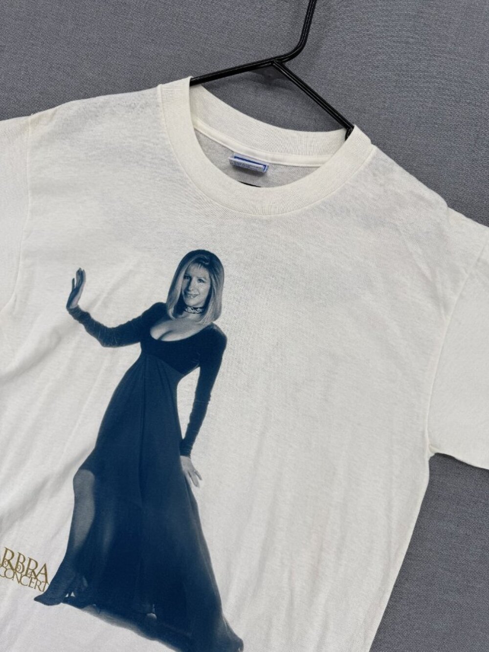 Vtg All Sport 1994 Barbara Streisand The Concert T-Shirt Mens L Tee Y2K